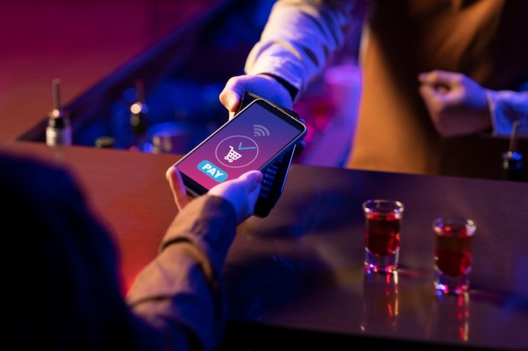 qqdewa slot baccarat table interface showing betting options and live chat